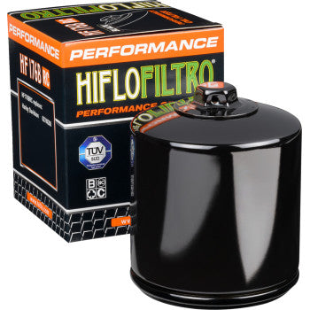 HIFLOFILTRO Performance Oil Filter - Black HF176BRC