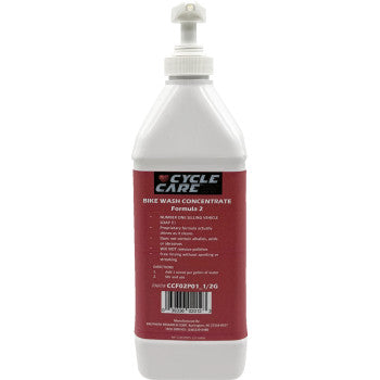 CYCLE CARE FORMULAS Formula 2 Bike Wash - Bag in Box - 1/2 U.S. gal. CCF02P01_1/2G