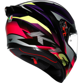 AGV K1 S Helmet - Fastlap - Black/Purple/Pink - 2XL 21183940180652X