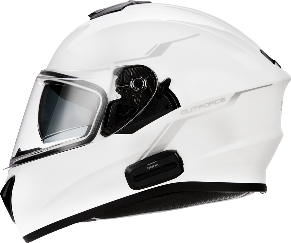 SENA OutForce Helmet - Glossy White - 2XL OUTFORCE-GWXXL