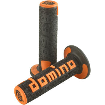 DOMINO A360 Off-Road Grips - Black/Orange A36041C4045A70