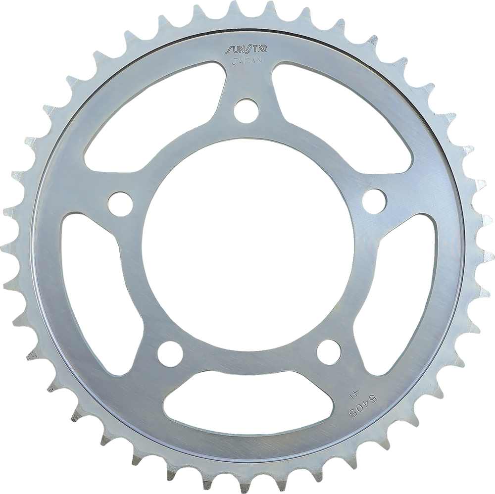 SUNSTAR SPROCKETS Steel Rear Sprocket - 41 Tooth - Kawasaki 2-540541