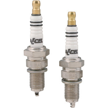 ACCEL U-Groove Spark Plugs - '48-'74 - Harley Davidson 2401