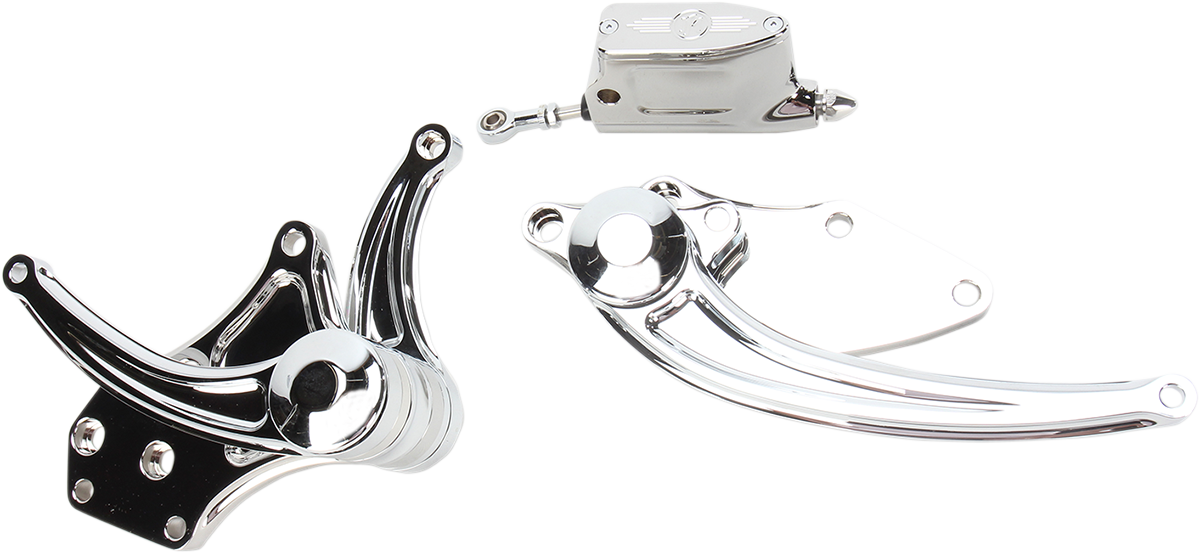 PERFORMANCE MACHINE (PM) Forward Control - +2 - Chrome 0035-0110-CH