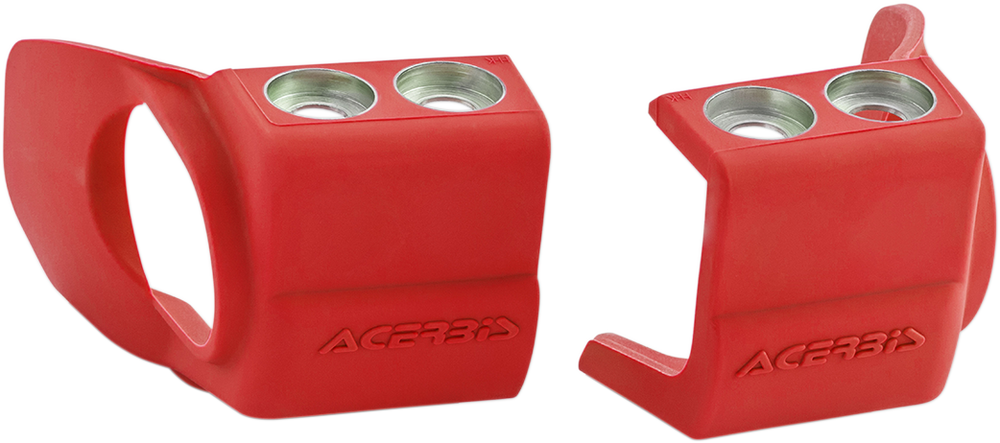 ACERBIS Shoe Protectors for Inverted Forks - Red 2709690227