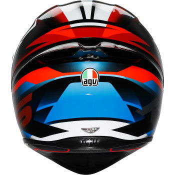 AGV K1 S Helmet - Fastlap - Black/Red/Blue - Small 0101-19451