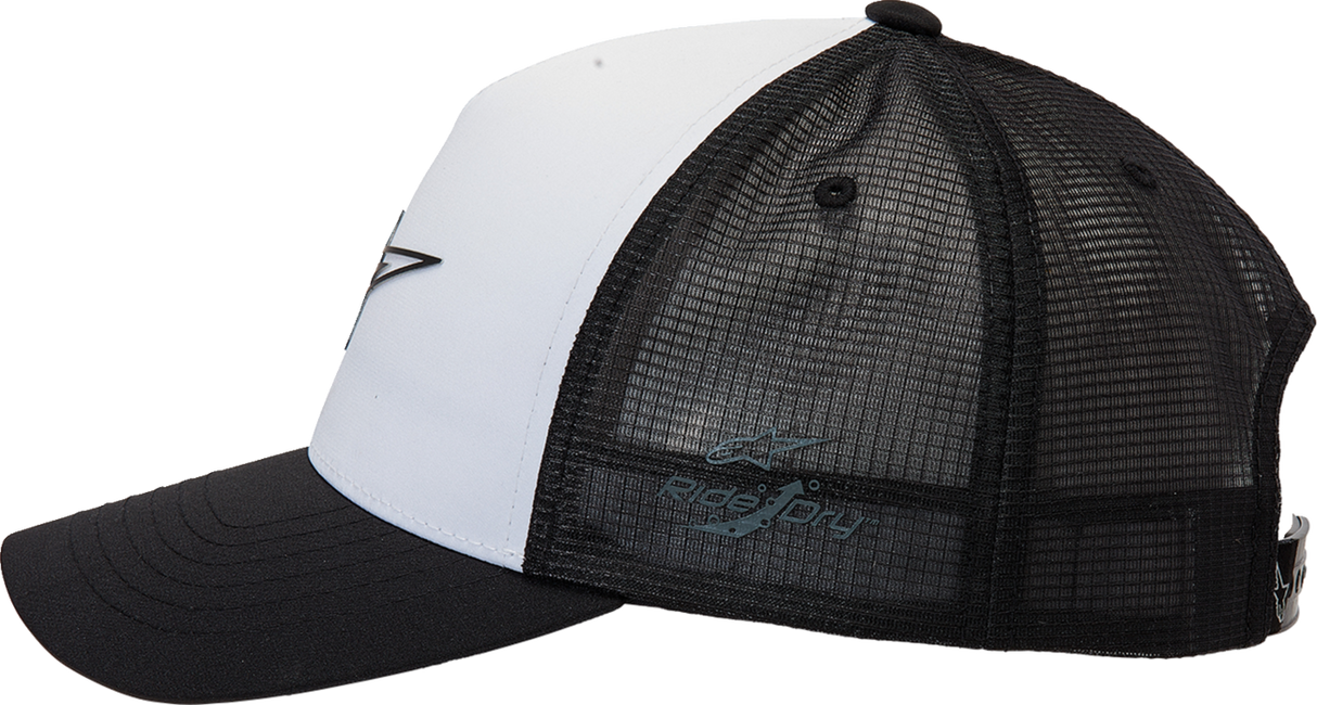 ALPINESTARS Delivery Trucker Hat - White/Black - One Size 1213810102010OS