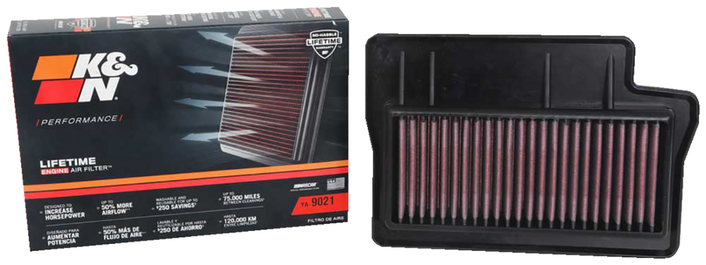 K & N Air Filter MT-09 / SP /Tracer 900 GT 2021-2024  YA-9021