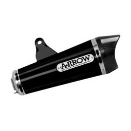 Arrow Honda CB 125 F 15/16 Homologated Nichrom Dark X-Kone Silencer With Carbon End Cap For Arrow Collector 51517xkn