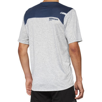 100% Airmatic Jersey - Short-Sleeve - Gray/Midnight - XL 40014-00018