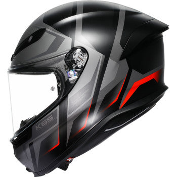 AGV K6 S Helmet - Karve - Matte Black/Gray/Red - XL 2118395002-024-XL