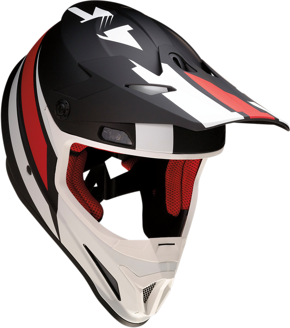 Z1R Rise Helmet - Evac - Matte Black/Red/White - XS 0110-6636