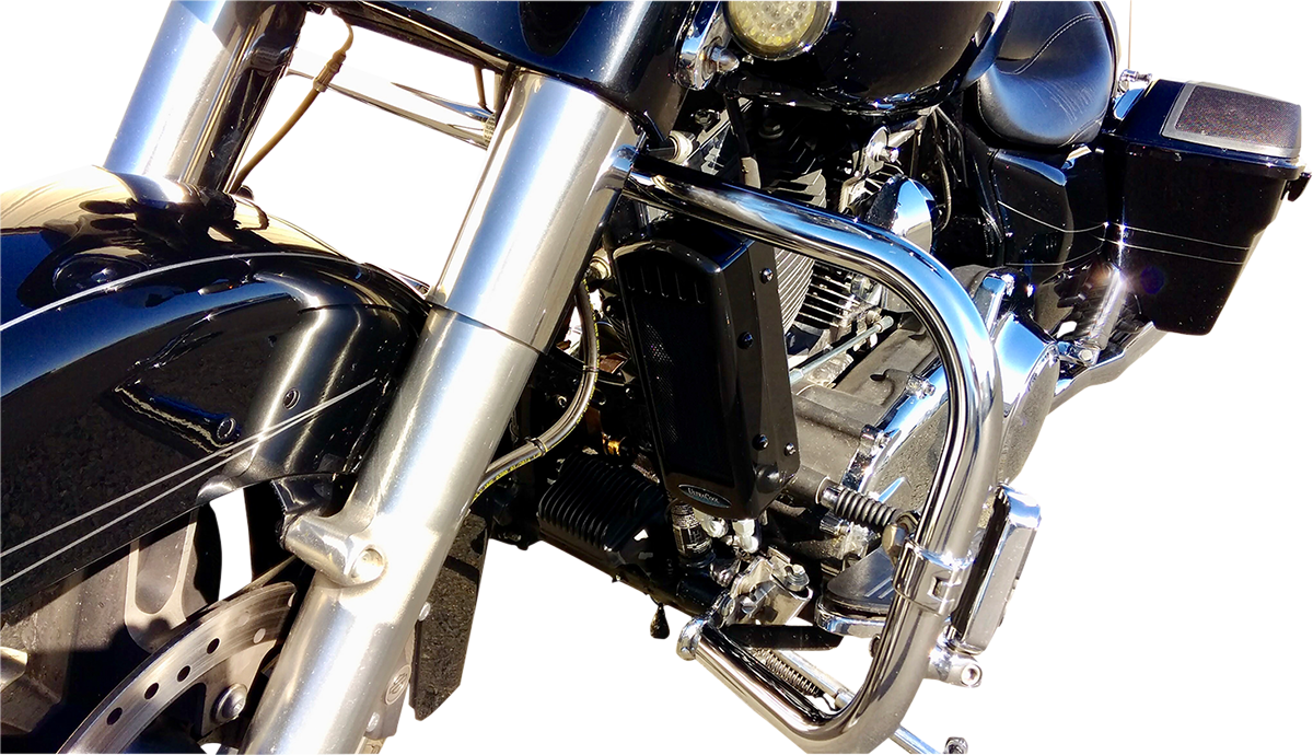 ULTRACOOL Side Mount Oil Cooler Kit - Black - FLH SMT-1G