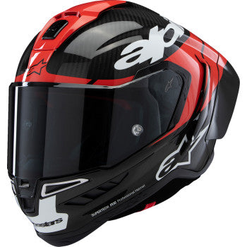 ALPINESTARS Supertech R10 Helmet - Element - Carbon/Red/White - XL