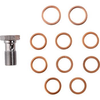 LA CHOPPERS Brake Line - 24"+ - '18-'20 FL Glide LA-8059B19