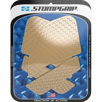 STOMPGRIP Traction Pad Tank Grips - Icon - Clear - Ninja 1000 SX 55-14-0178C