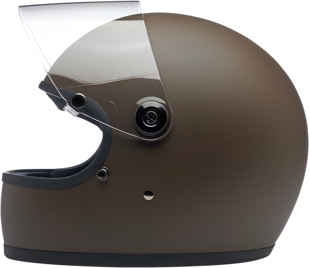 BILTWELL Gringo S Helmet - Flat Chocolate - XS 1003-252-101