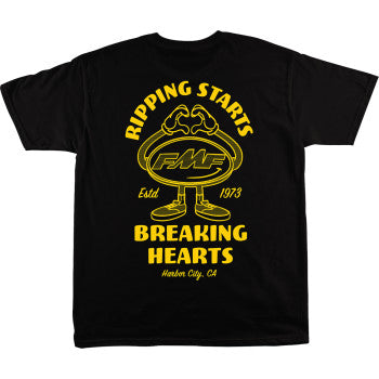FMF Breakin Hearts T-Shirt - Black - Medium SU25118909BLKMD