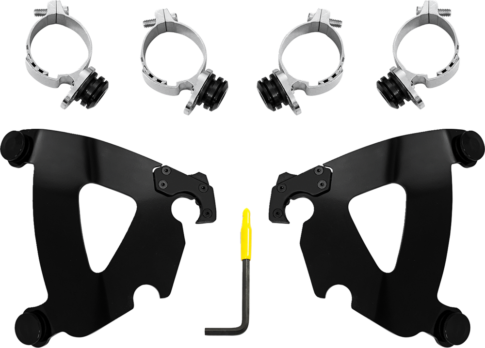 MEMPHIS SHADES Road Warrior Mounting Kit - Black - Chief MEB2076