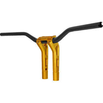 PERFORMANCE MACHINE (PM) Handlebar Assembly - Internal Wiring - Gold Ops 0208-2195M-SMG