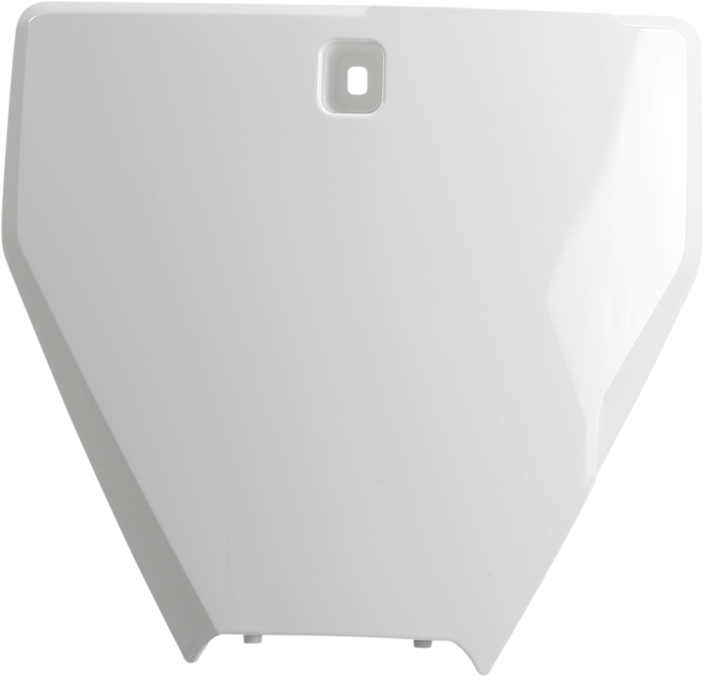 UFO Front Number Plate - White HU03367-041