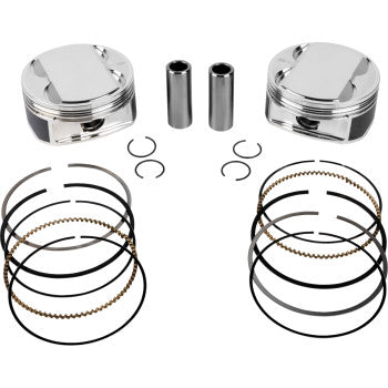 JE PISTONS Piston Kit - 4.125" Bore - 4.375" Stroke - 11.5:1 CR - 114" M8 398729