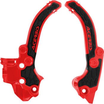 X-Grip Frame Guards - Black/Red - SX 50