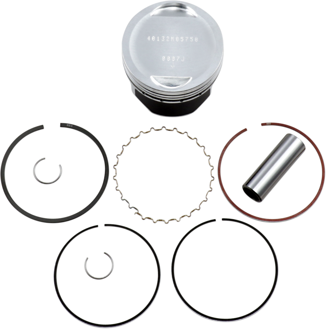 WISECO Piston Kit - Standard 2006-2017  CRF150F Piston Kit - 57.50 mm - Honda  10:1 High-Performance 40132M05750