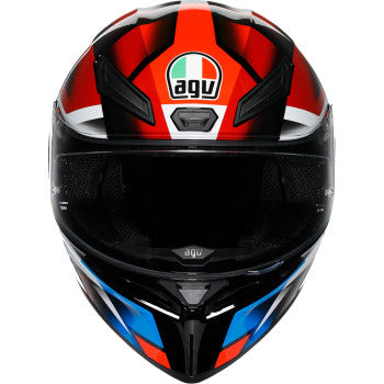 AGV K1 S Helmet - Fastlap - Black/Red/Blue - 2XL 21183940180662X
