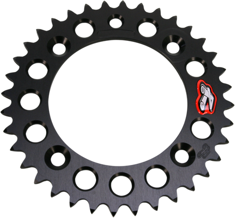 RENTHAL Sprocket - Black - 38 Tooth 49141538PBK