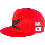 D'COR VISUALS Honda Factory Hat - Red - One Size 70-136-1