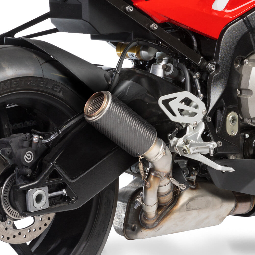 HOTBODIES Mgp Stinger Slip-On Matte Carbon Bmw 21701-2405