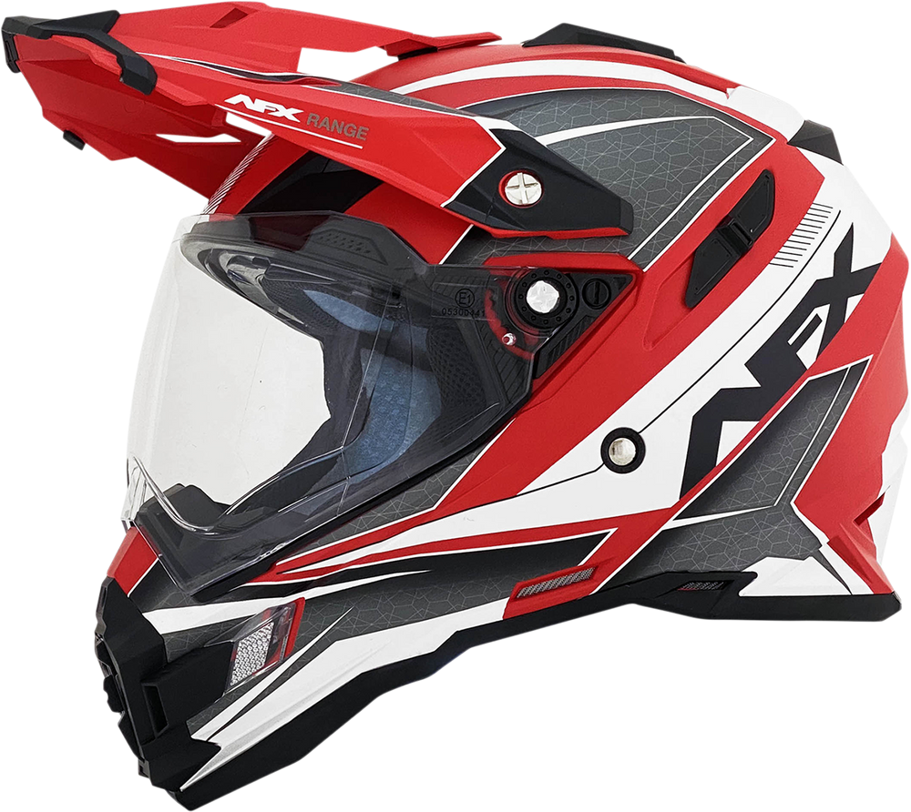 AFX FX-41 Helmet - Range - Matte Red - XL 0140-0069