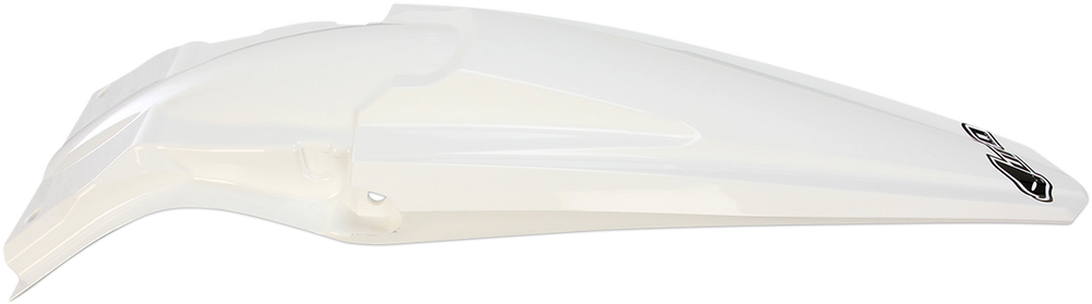 UFO MX Rear Fender - White KA04734-047