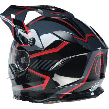 Z1R Range 2.0 Snow Helmet - Rotor - Black/Red - XS 0101-17229