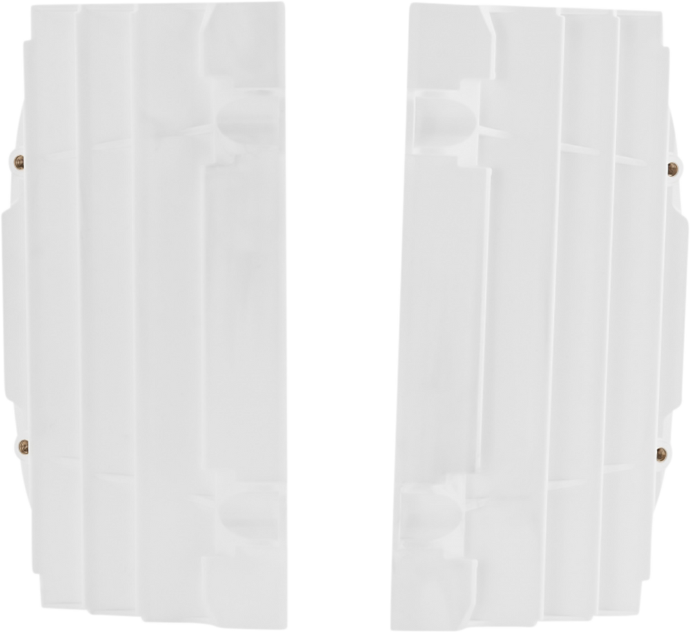 UFO Radiator Louvers - White - KTM AC02465