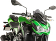PUIG HI-TECH PARTS New Generation Windscreen - Dark Smoke - Z900 9689F
