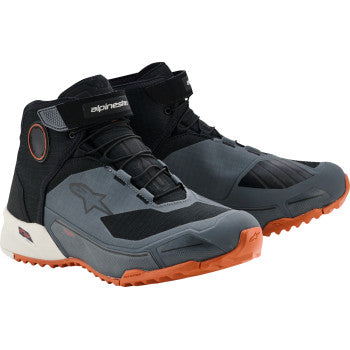 IN STOCK ALPINESTARS Shoe Crx Ds Blk/Dk Gry/Rust 9.5 2611820-1547-9.5