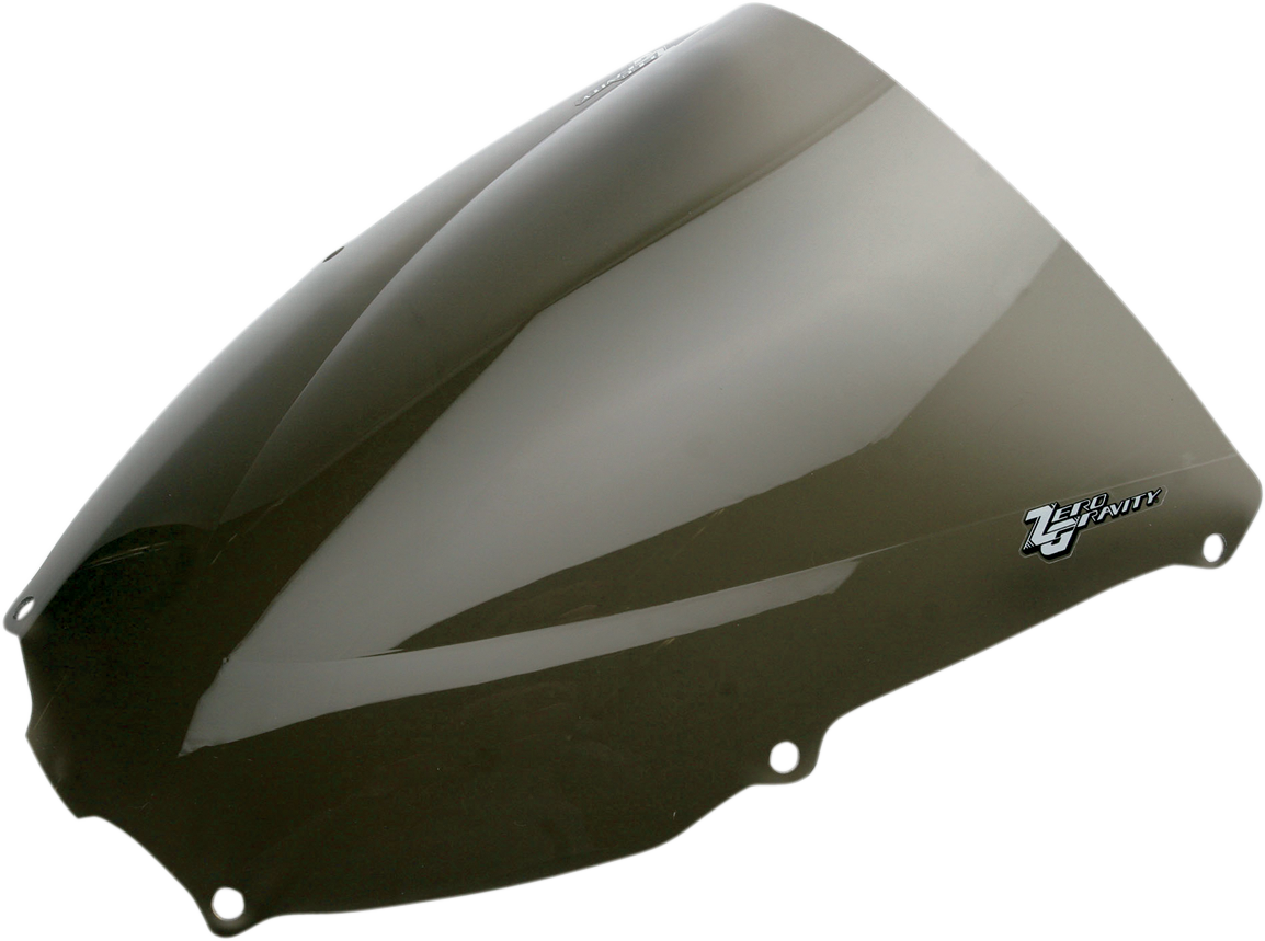 Zero Gravity Double Bubble Windscreen - Smoke - ZX6R 2000-2002 16-244-02