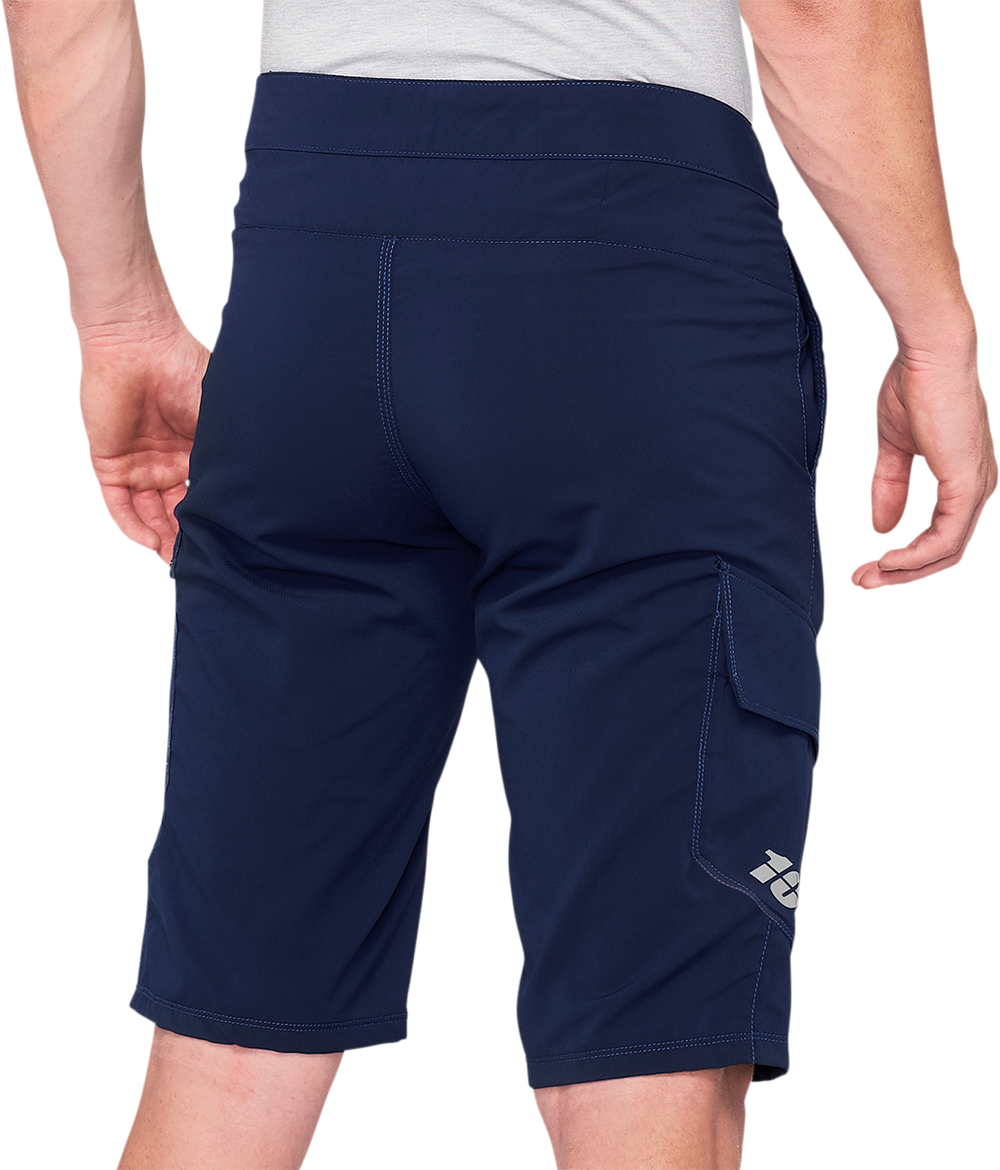 100% Ridecamp Shorts - Navy - US 28 40029-00021