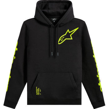 ALPINESTARS Triple Pullover Hoodie - Black - Medium 1235-51405-10-M