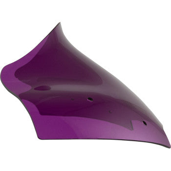 KLOCK WERKS Kolor Flare™ Windshield - 10" - Purple - FLTR KWW-01-0720