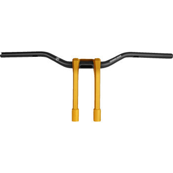 PERFORMANCE MACHINE (PM) Handlebar Assembly - Internal Wiring - Gold Ops 0208-2195M-SMG