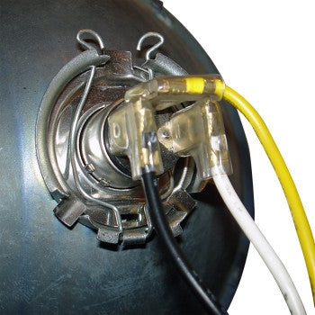 HEADWINDS Headlight Housing - 4-1/2" - Vampire Concours Bullet - Chrome 1-4500VCA