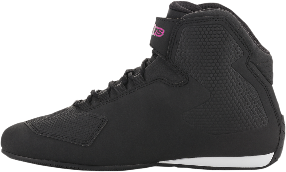 ALPINESTARS Women's Sektor Shoes - Black/Pink - US 6 251571910396