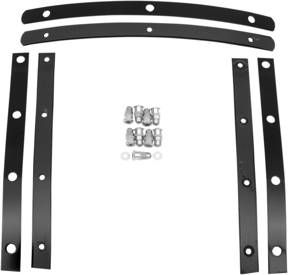 MEMPHIS SHADES Slim Windshield Hardware Straps - Black MEM0916