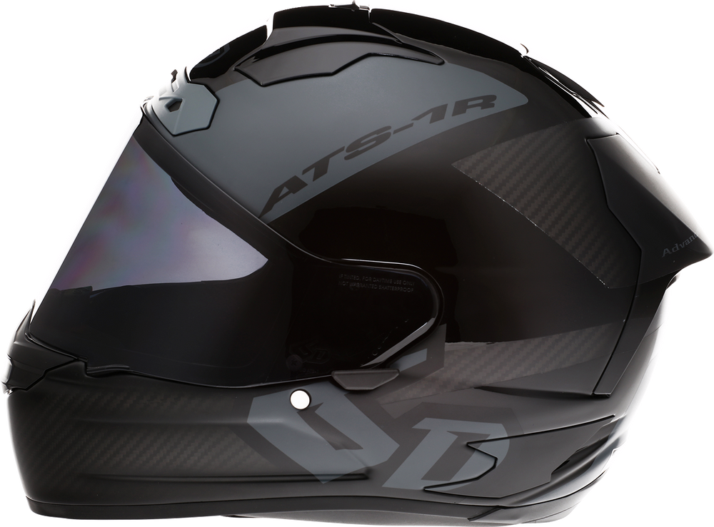 6D ATS-1R Helmet - Wyman - Black/Gray - 2XL 30-0709