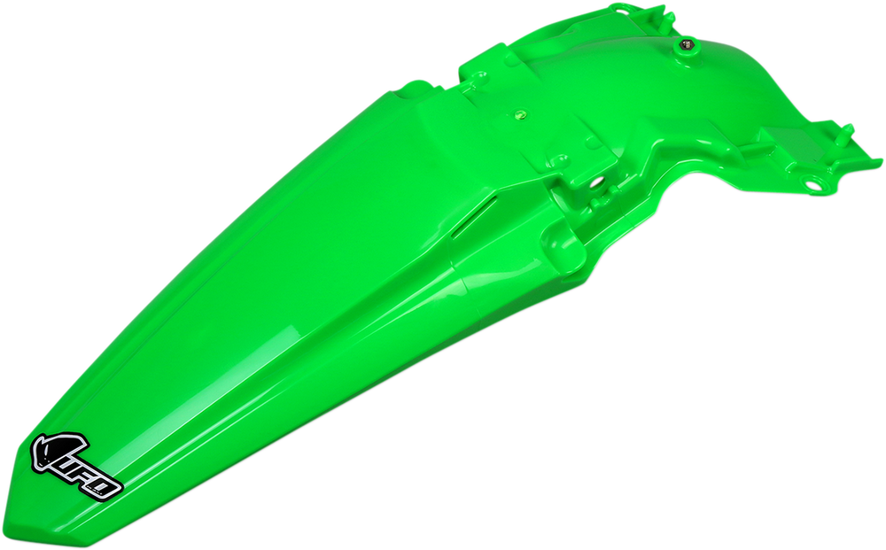 UFO MX Rear Fender - Fluorescent Green KA04749AFLU