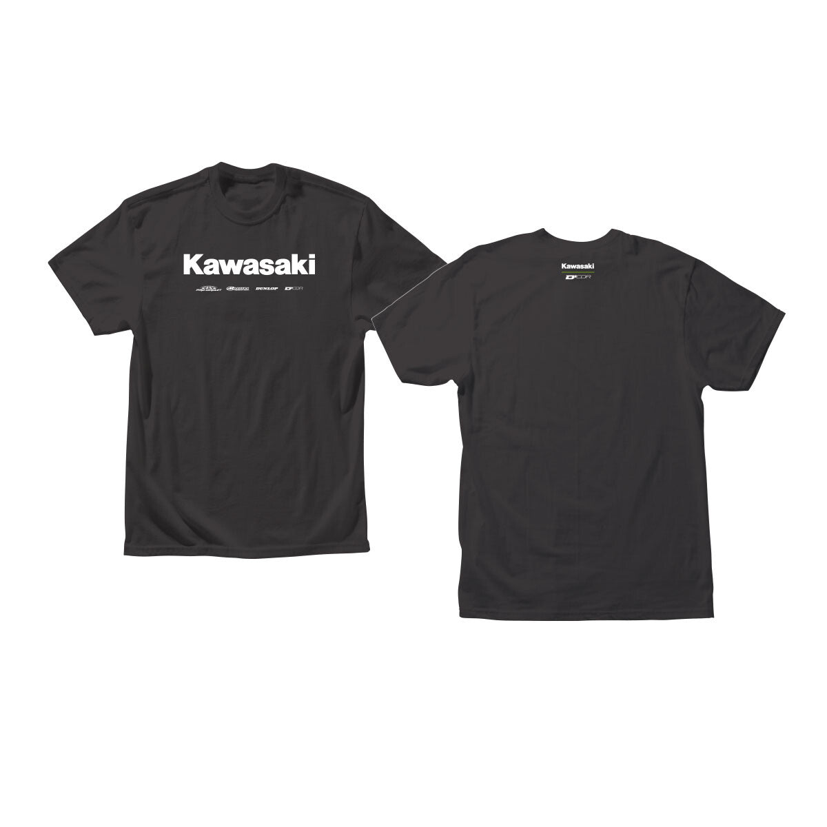 D-COR Kawasaki Racing Tshirt Black Xl 80-119-4