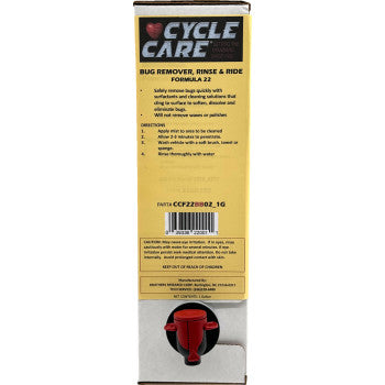 CYCLE CARE FORMULAS Formula 22 Spray & Ride - Bag in Box - 1 U.S. gal. CCF22BB02_1G